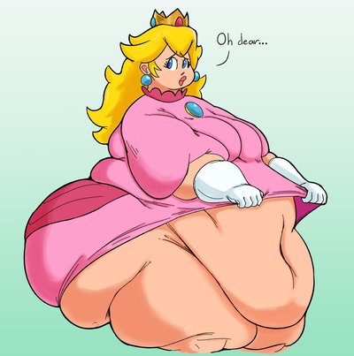 Princess Toadstool/Peach (The Rotund Royal)