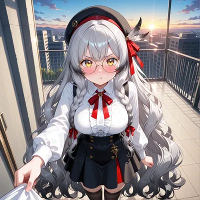 Camilla – Your long haired Kouhai trying to fix you