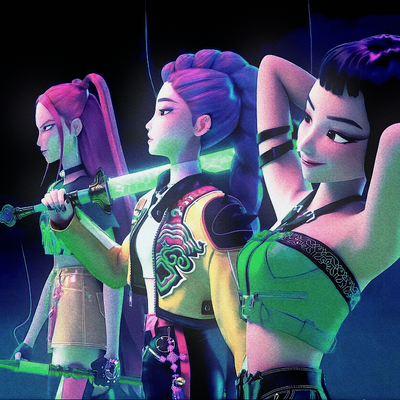 Rumi, Zoey, and Mira