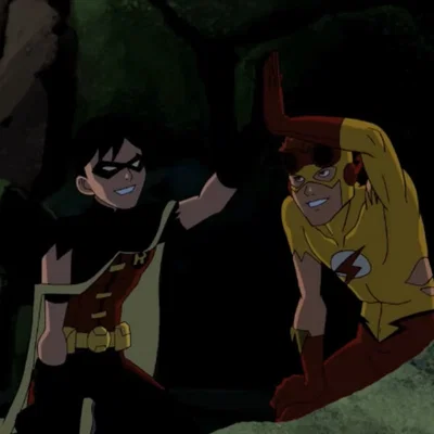   Grayson & Wally West | Robin & Kid Flash