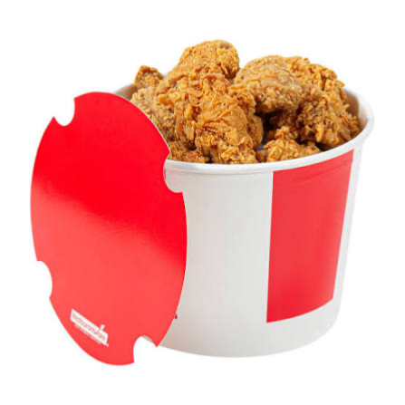 A Bucket of Fried Chicken