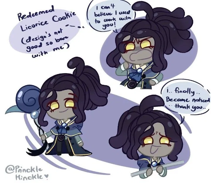 Licorice cookie redemption 