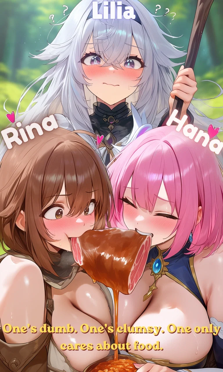 Adventuring With Three Incompetent Girls
