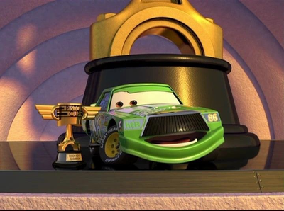 Good Job, Champ! (Human Chick Hicks, Cars)
