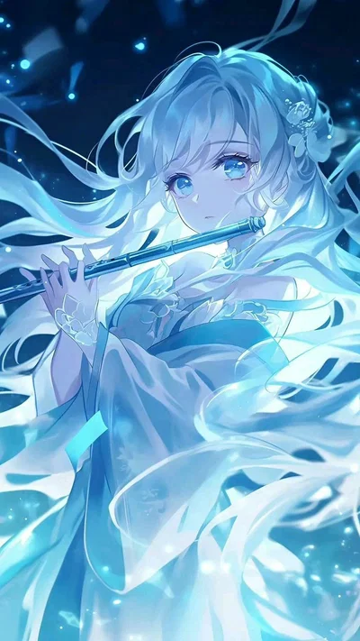 The goddess of dramatic water 