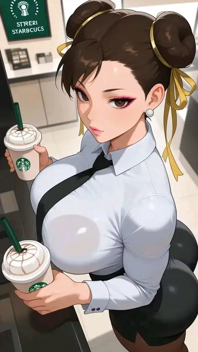 Chun Li - gentle cafe bartender