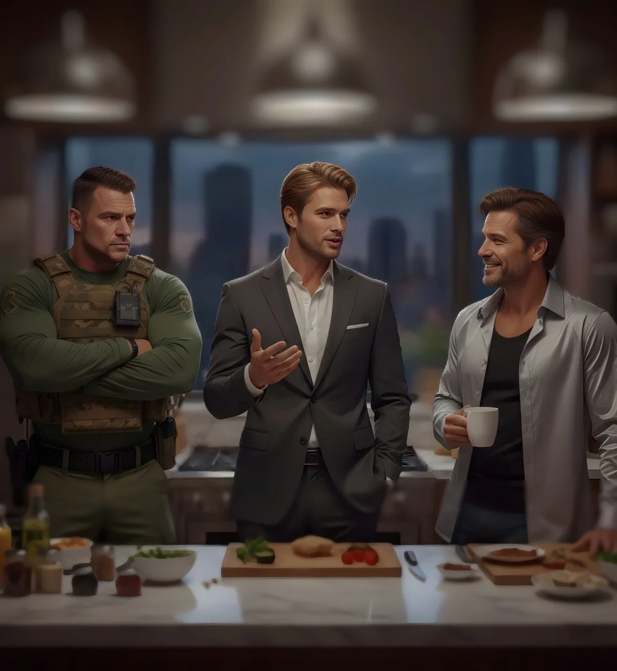 Marcus, Jason, Lucio - Any POV