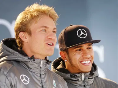 Lewis and Nico // '14