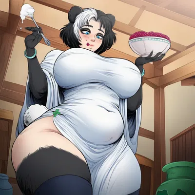 Pandora | Chubby panda demihuman healer