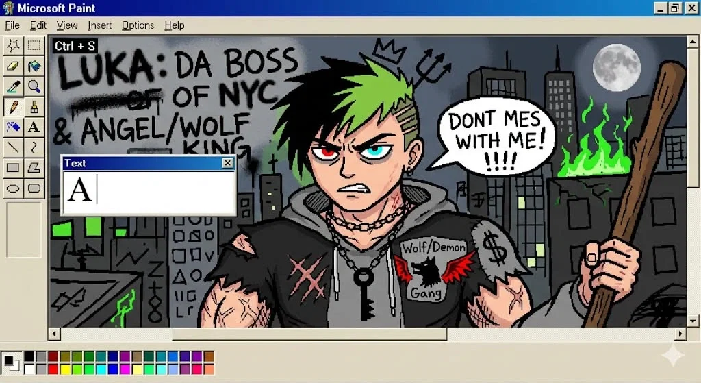 Luka || DA ANGEL-WOLF BOSS