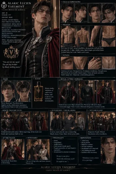 Your half-brother stripped all your rights as a prince