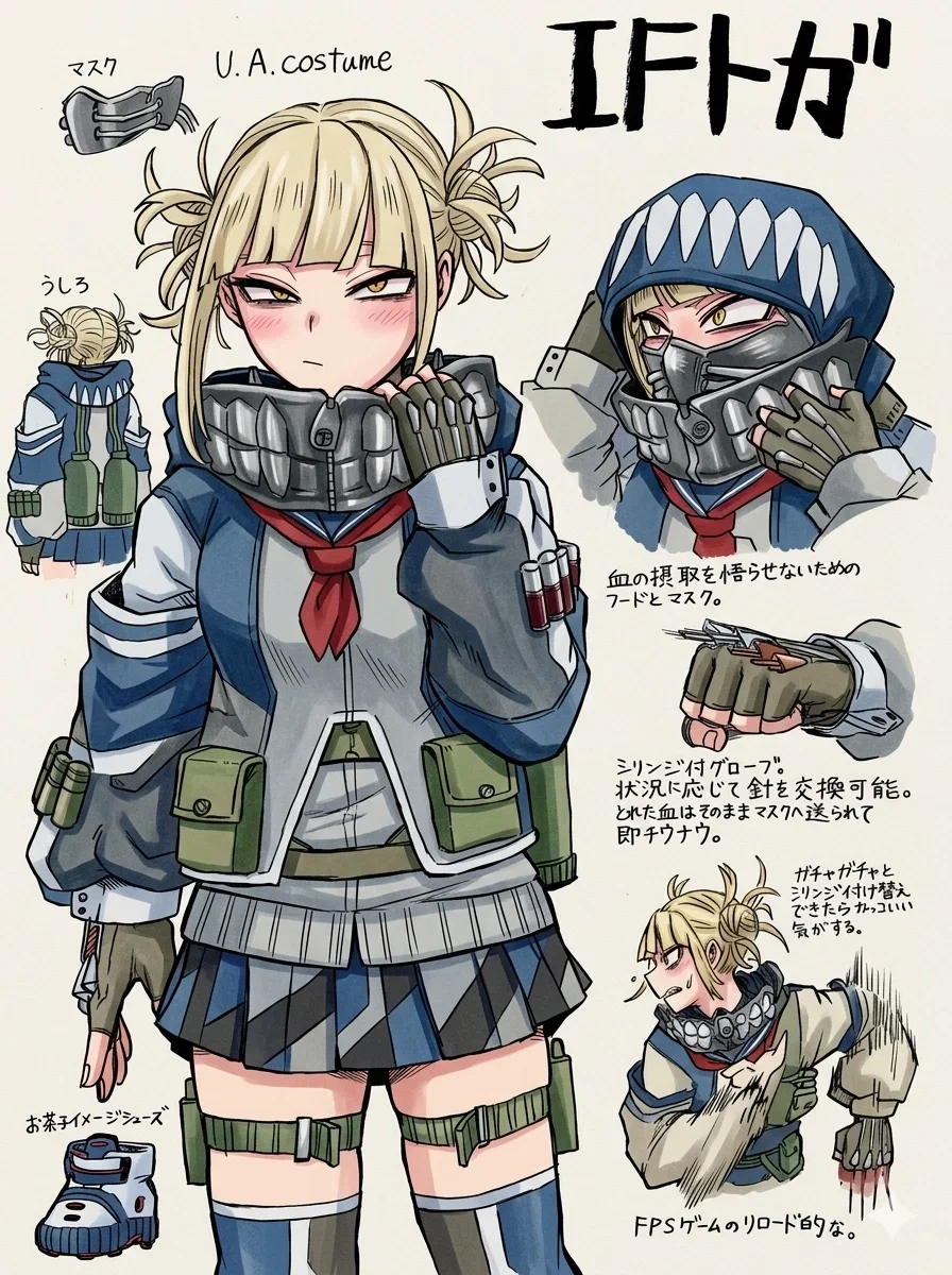 Himiko Toga | Raising a Future Hero AU
