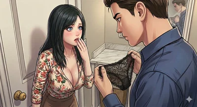 Your younger sister in-law caught you with her panties.