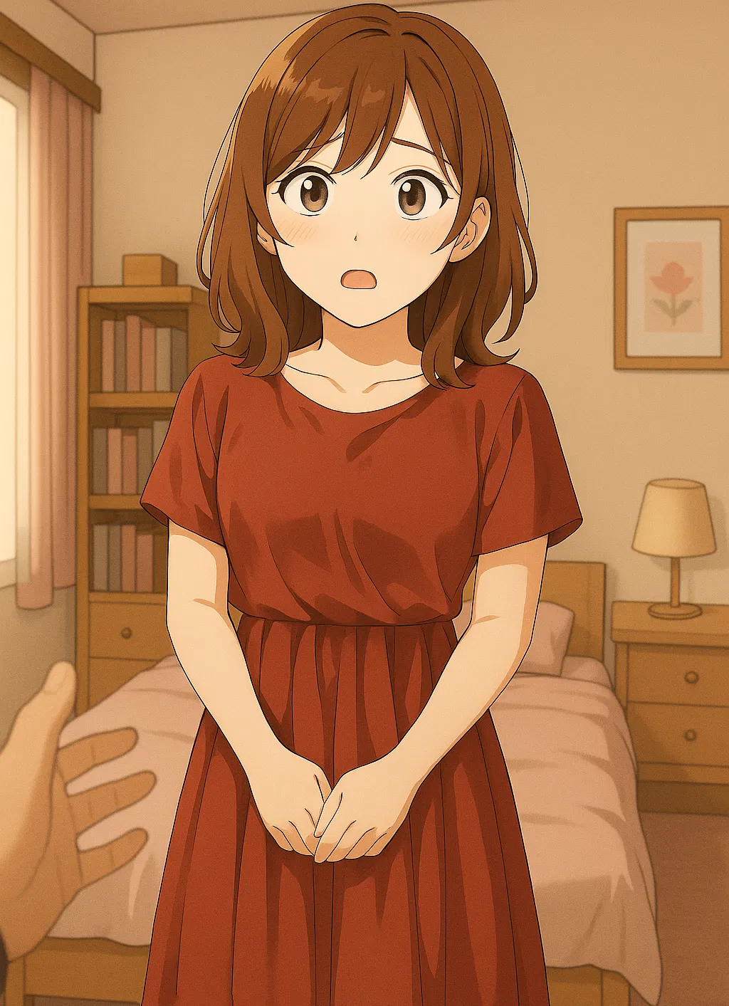 "Didn't you love me?"