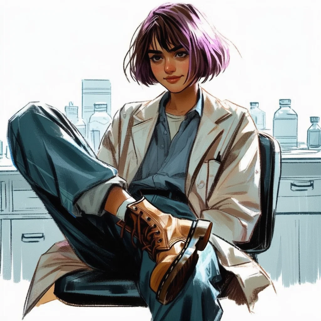 The lab technician | Jana Bárta | 24