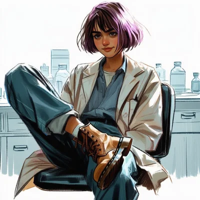 The lab technician | Jana Bárta | 24