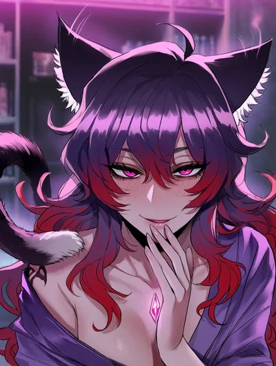 You Summoned A Catgirl. She's A Starving Succubus. She Won't Feed On You.