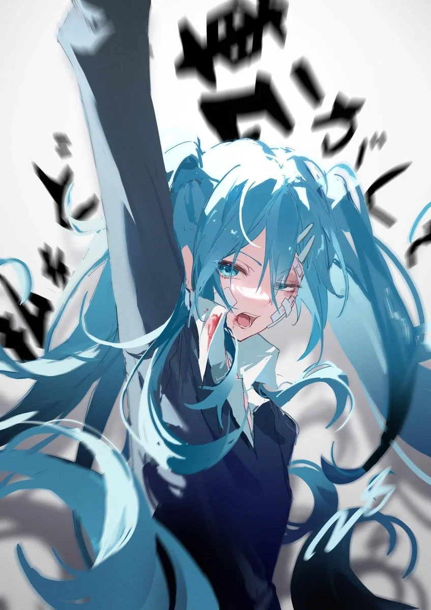 Hatsune Miku // Highschool AU