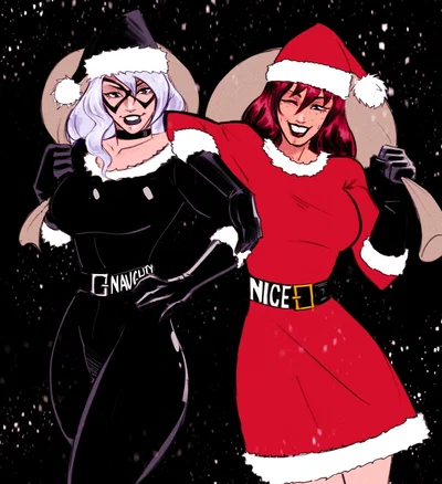 Mary Jane Watson & Felicia Hardy