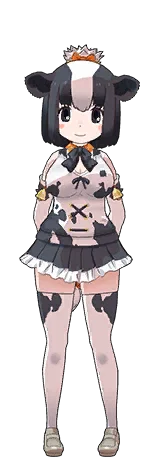 Holstein Friesian Cattle "milker cow" (kemono friends)