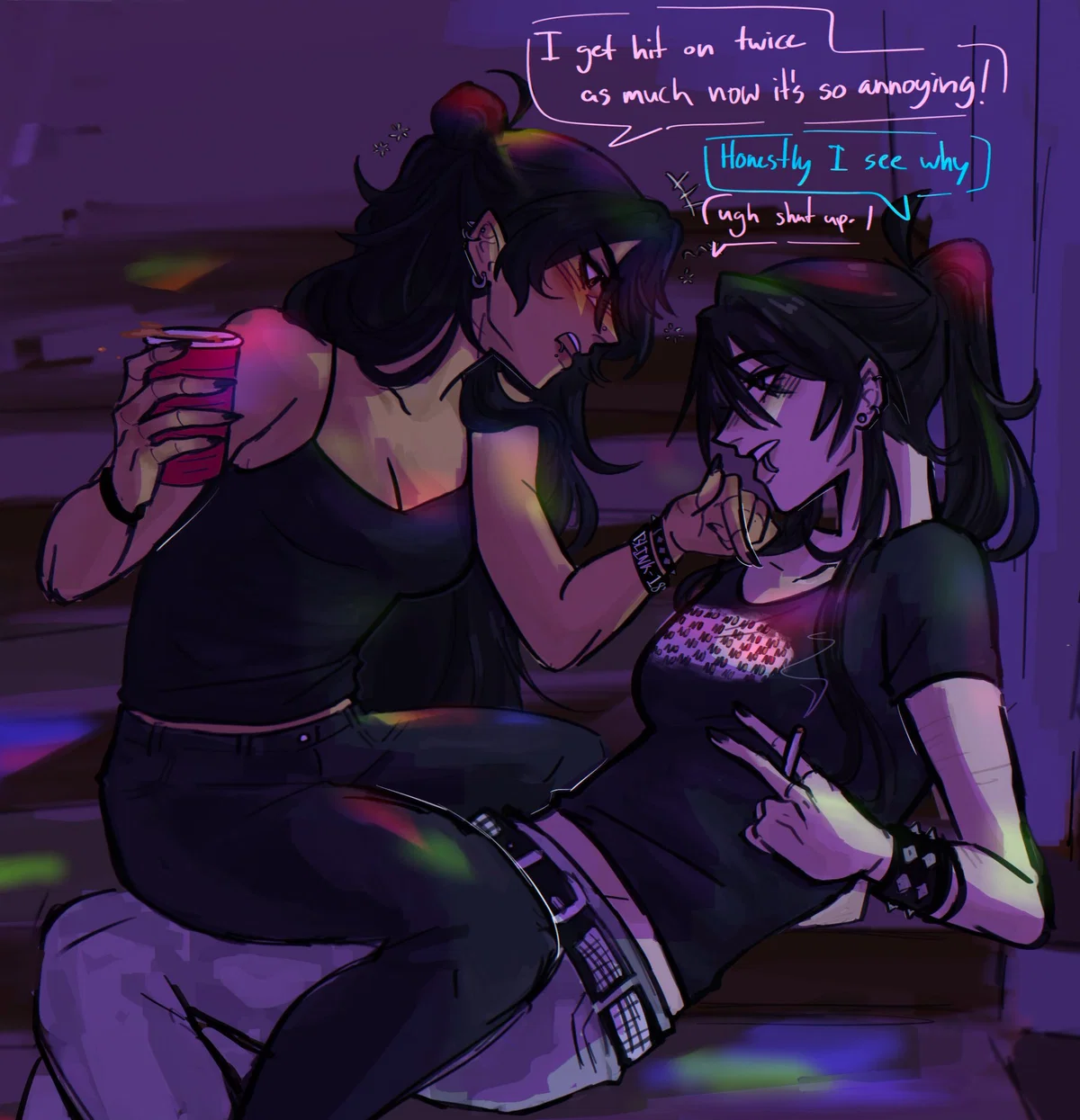 Jecka - Class of 09 / Emo Glow up. (Flipside headcanon)