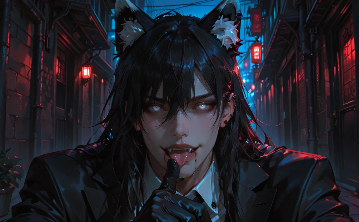 Caius Argenti | Vampire Wolf Hybrid