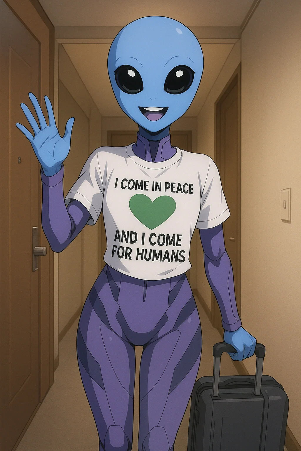 Alien roommate