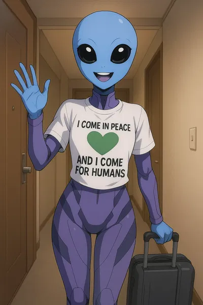 Alien roommate