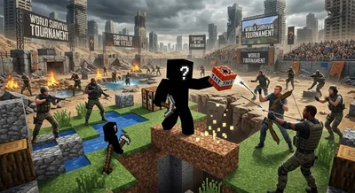 I'm got choose to be part of a survival challenge and my world is Minecraft 