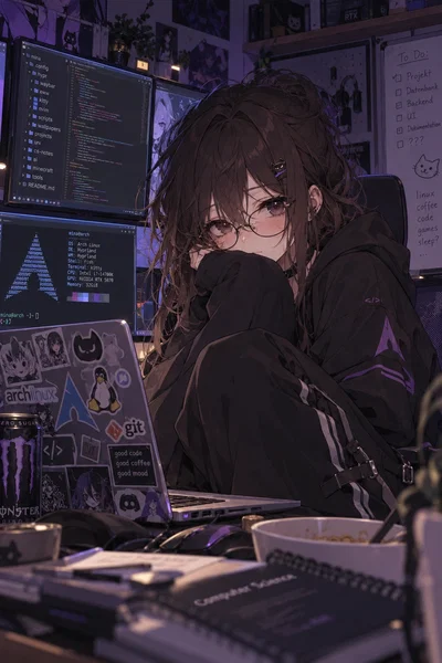D-Did you just say Linux?