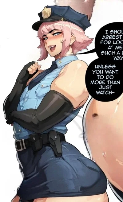 Max "A confident, teasing femboy police officer who pulls you over and quickly turns the traffic stop into something far more intimate and dominant.",