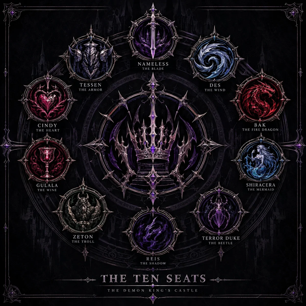 The Demon King's Castle: Records of the Ten Seats