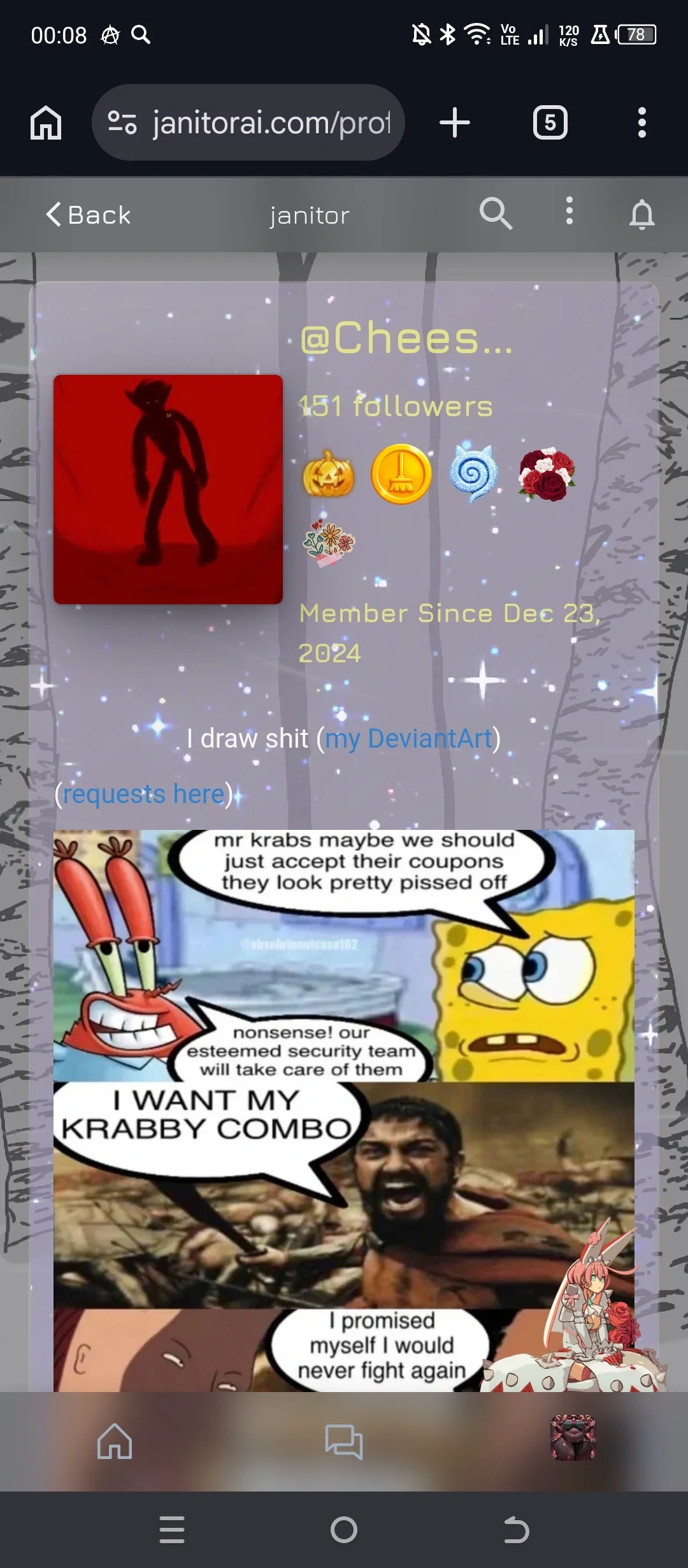 What's that? I got it! The GOATED Creator! The Power of so strong!