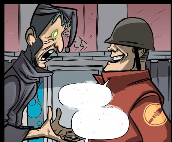 Merasmus and Soldier (TF2)