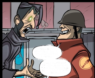 Merasmus and Soldier (TF2)