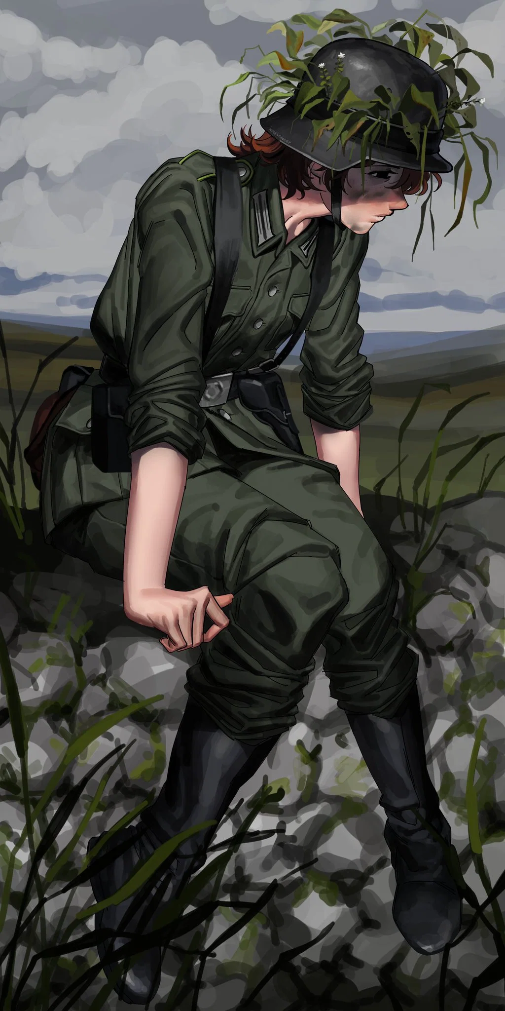Mareile Voss / German soldier