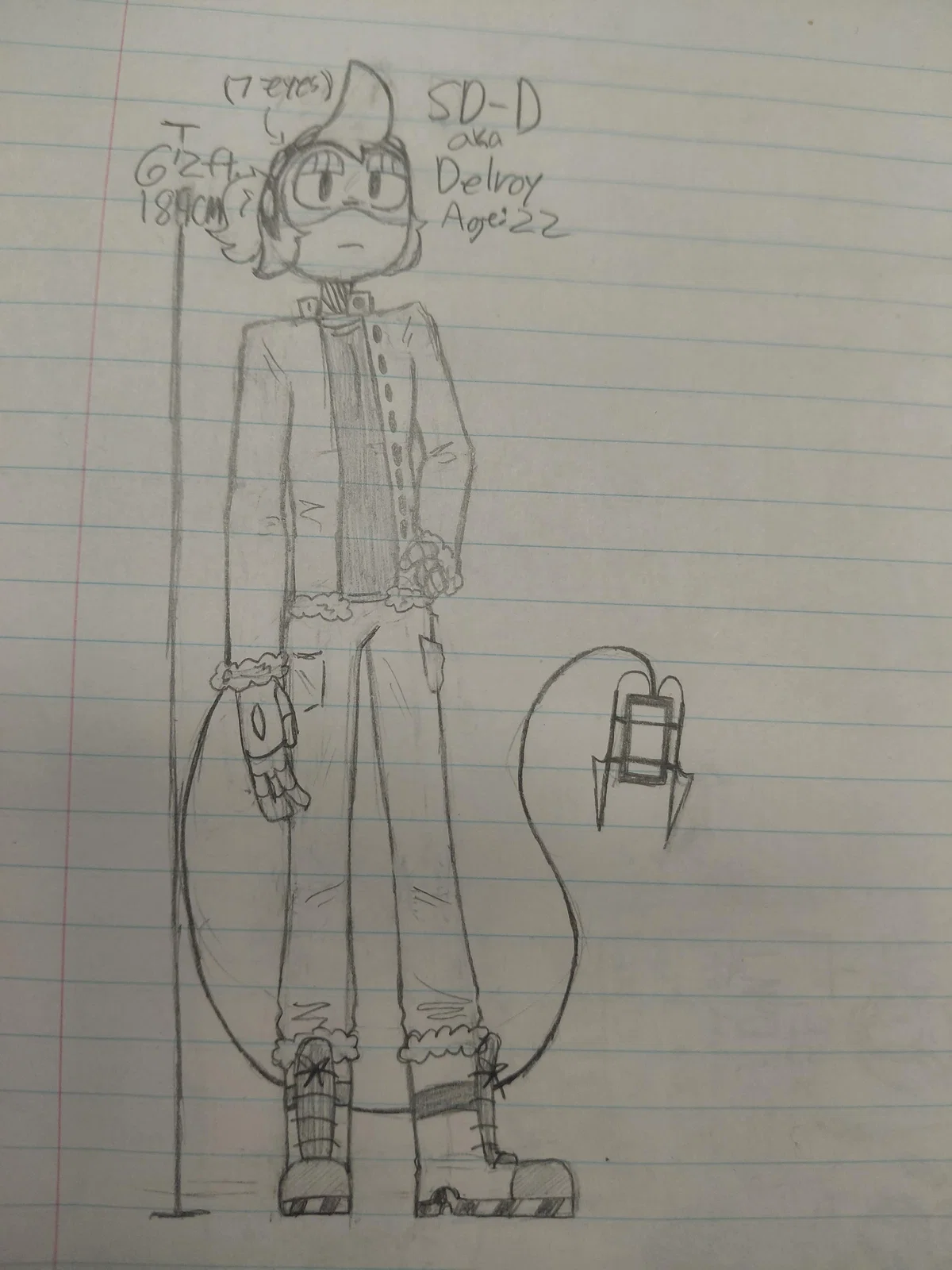 Delroy || Random AU
