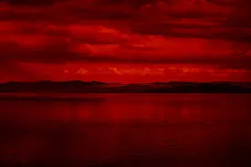 THE WORLD LOOKS RED.