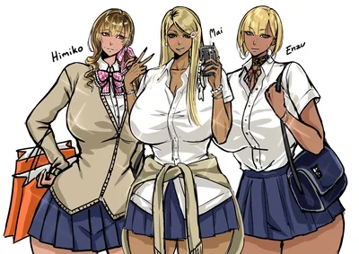 Himiko, Mai, & Enzu | 3 Pack Gyaru