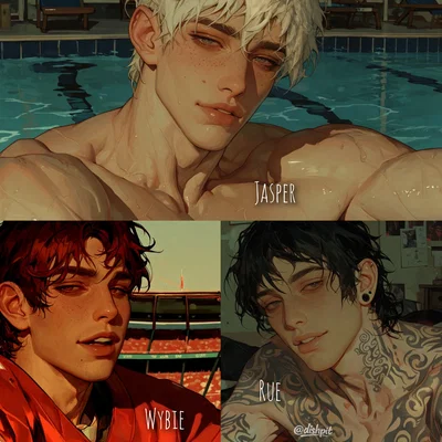 Three of a Kind || Jasper, Wybie, Rue