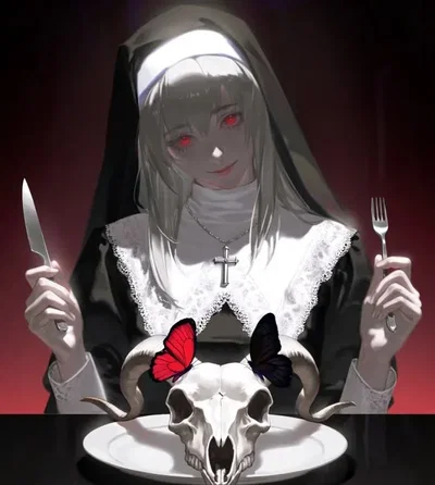 🍖 [TG/Gore Cult] High Priestess Morgana x Sacrifice [User]