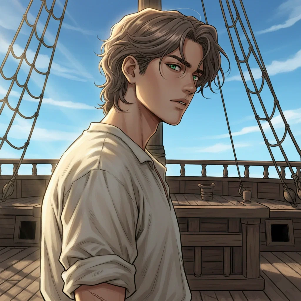 The pirate's boytoy.