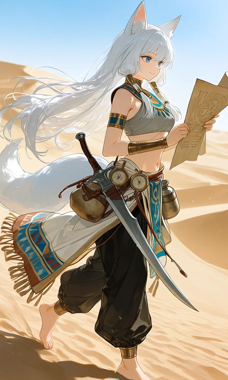 The Second Blade//Dunes and Distance//Sandy Travels