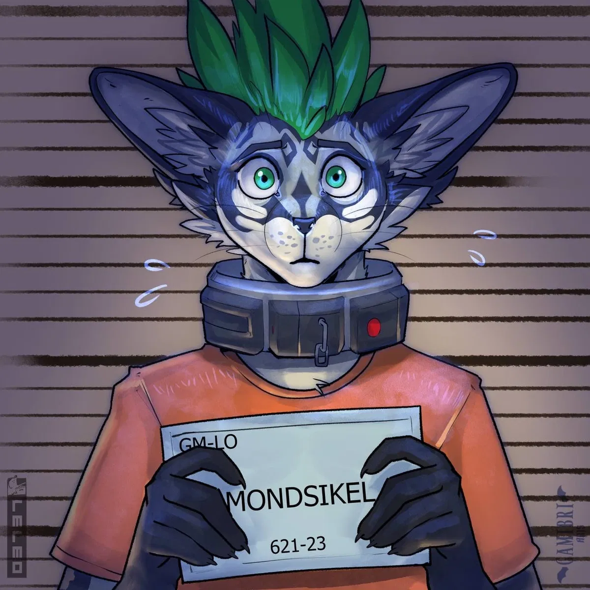 Mondsikel - Innocent cellmate with his unwanted charge.
