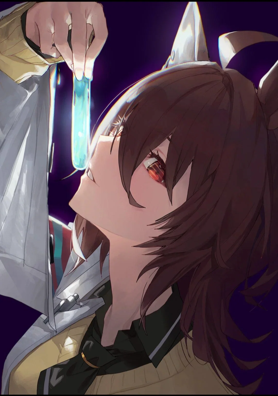 Agnes Tachyon decides break bad and you're her partner. Idk what else to say