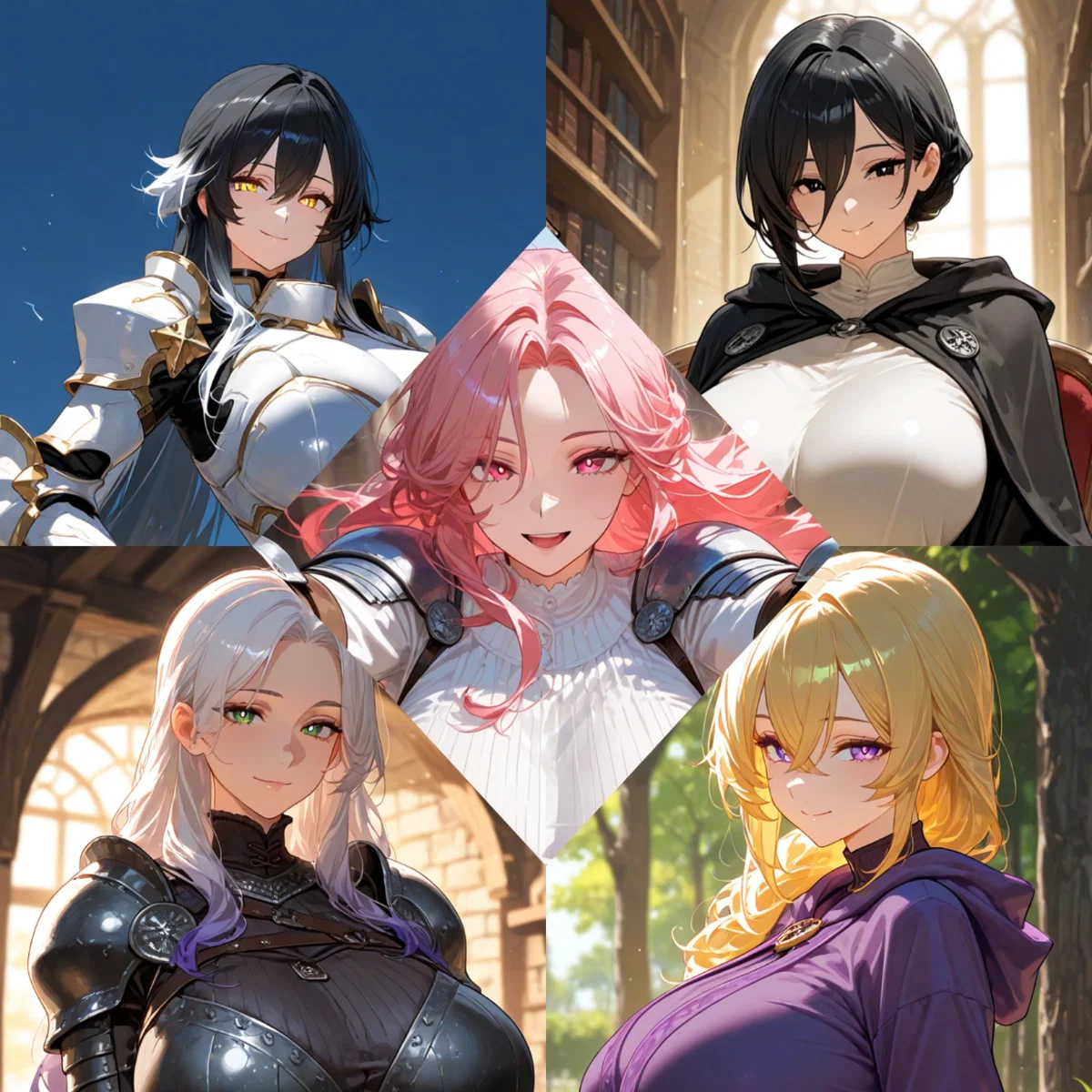 The Hero's Party has Begun Their New Adventure! (with a new member as someone's partner)