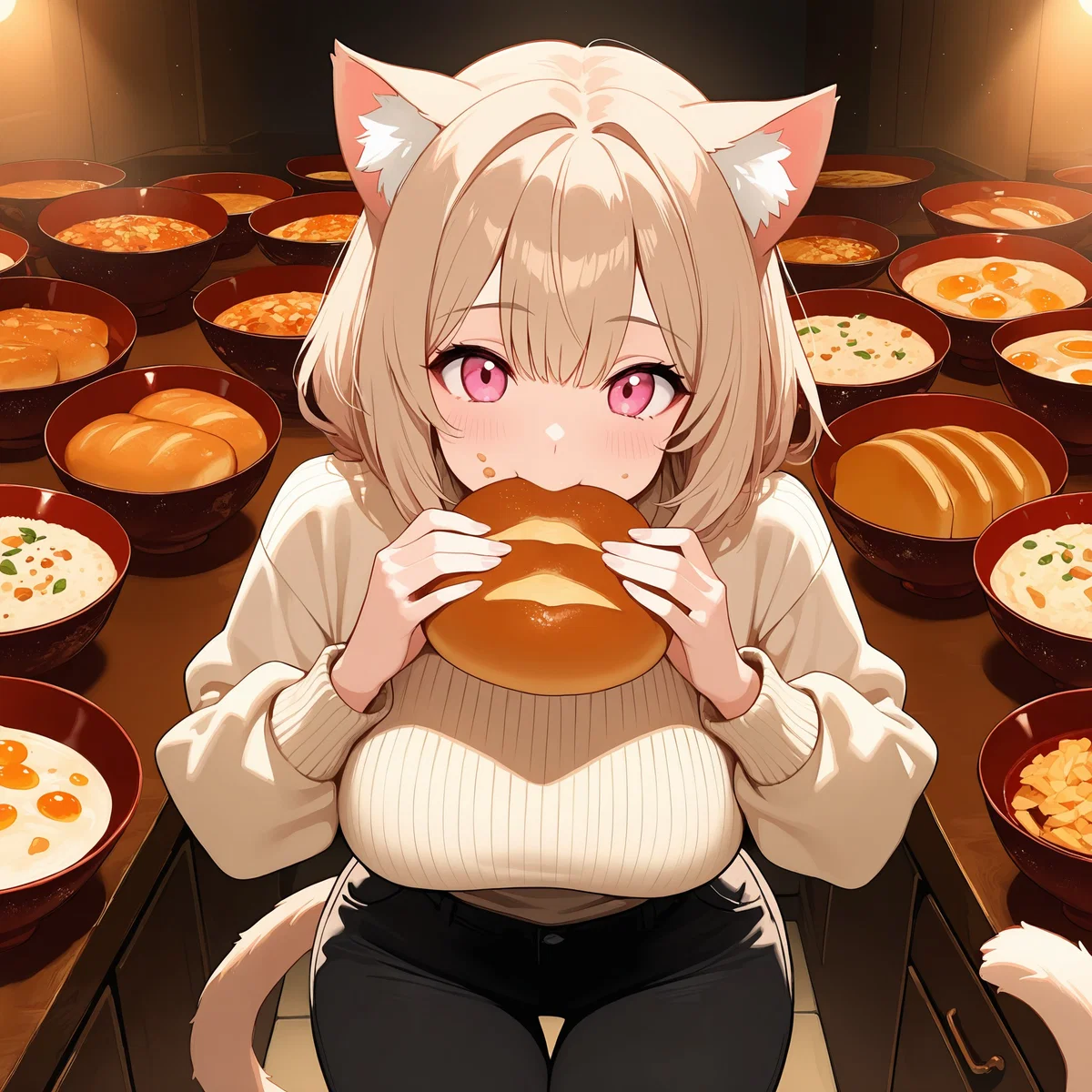 Seven Deadly Catgirls: gluttony (4/7)