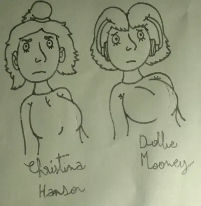 Christina Hanson and Dollie Mooney