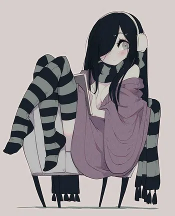 Kaitlyn ( shy Futa roommate) Goth
