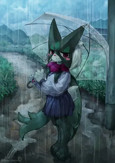 Flora the meowscarada 